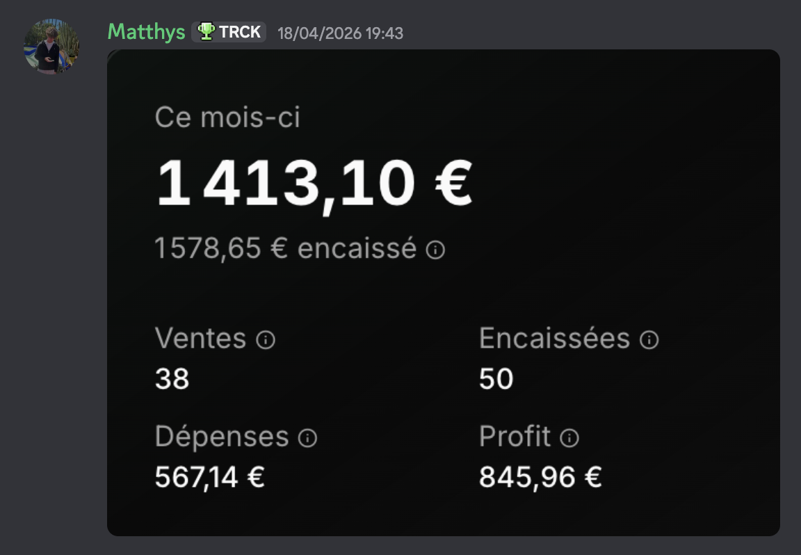 Résultat client 1